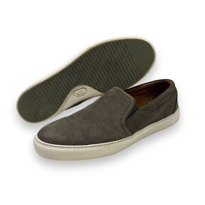 Untuckit Gray Suede Slip-On Sneakers Mens‎ 12